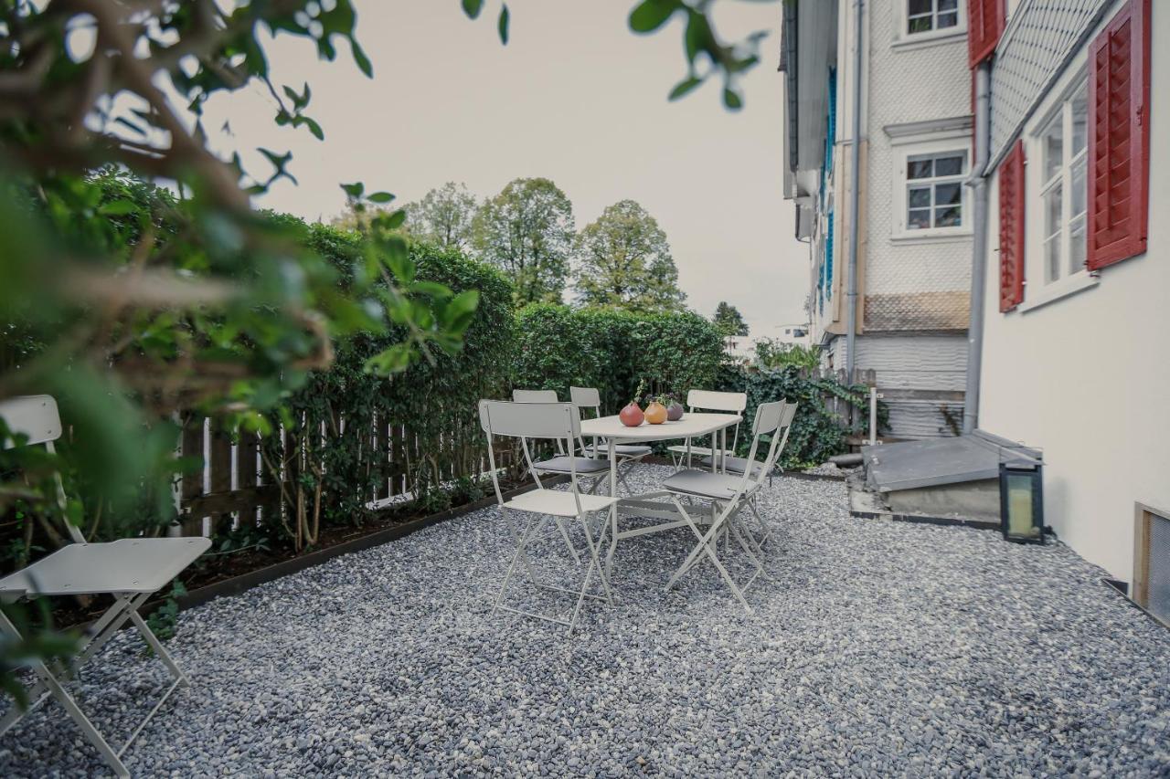 Clara Erdgeschosswohnung Im Juedischen Viertel Hohenems Buitenkant foto